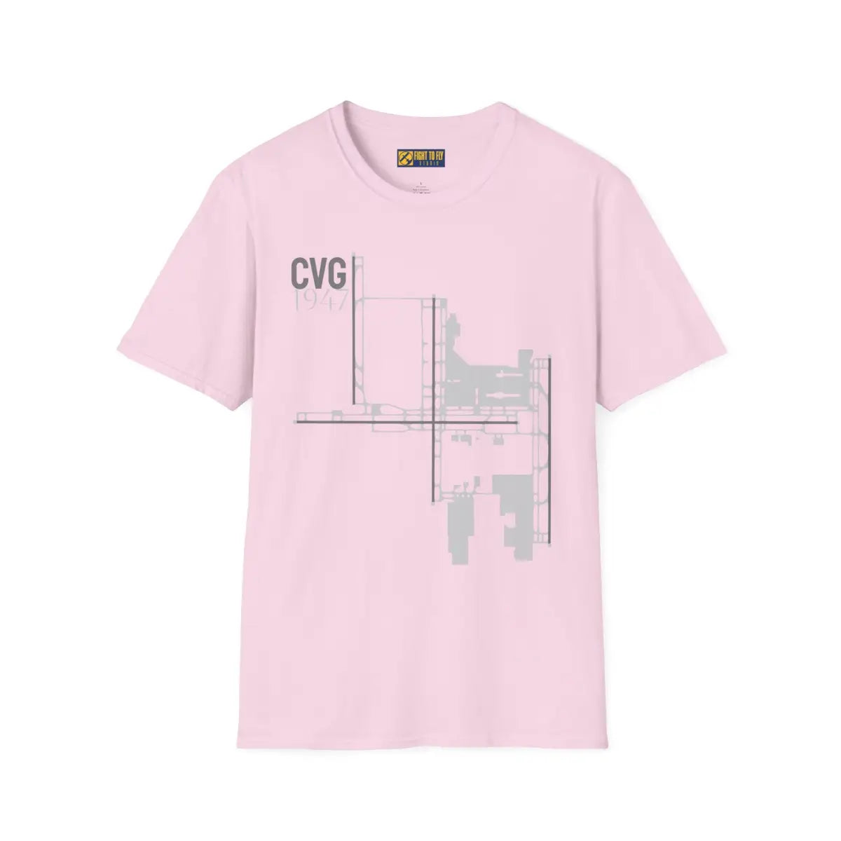 CVG Cincinnati/Northern Kentucky International 1947 - Tee - T-Shirt - Gifts for pilots - Aviation apparel