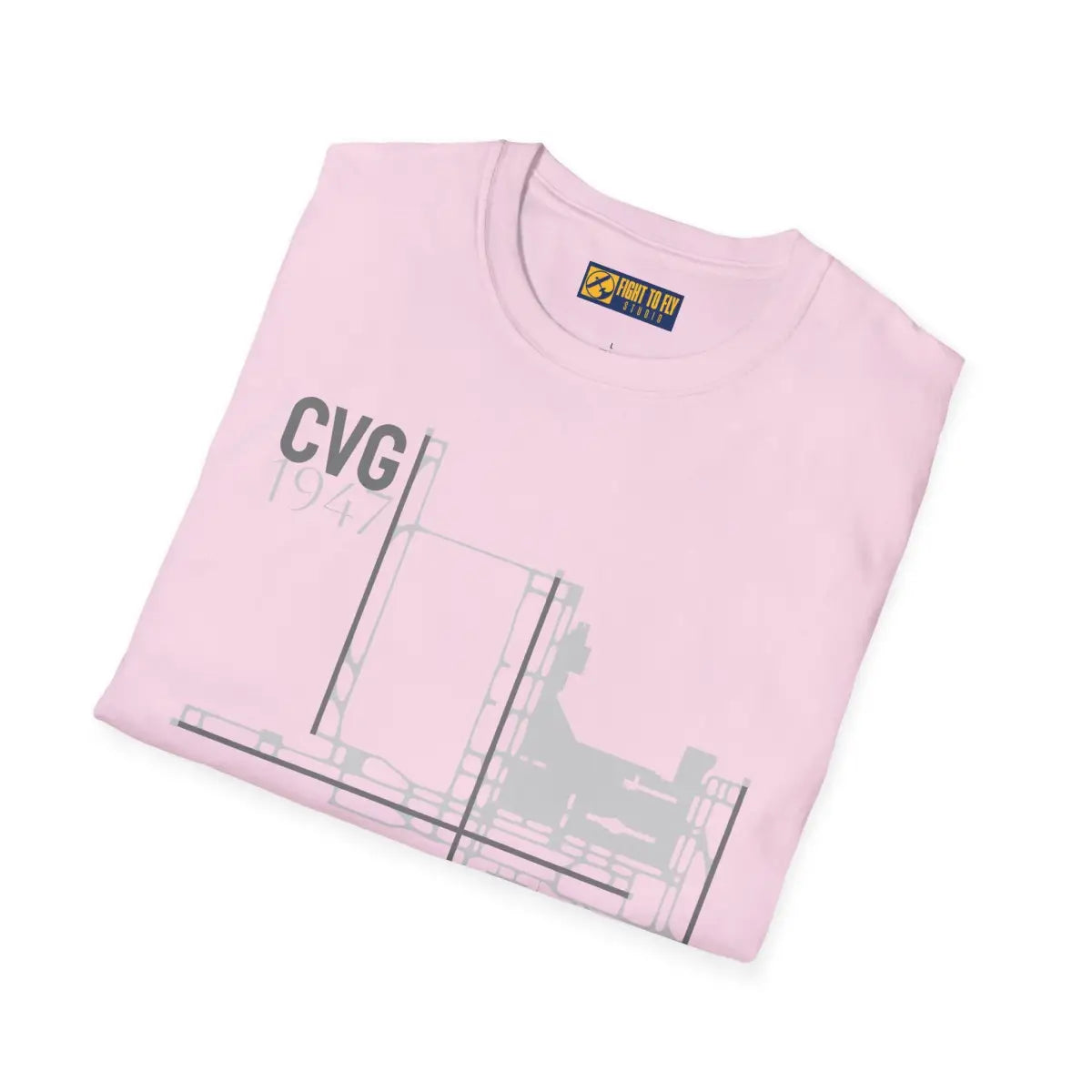 CVG Cincinnati/Northern Kentucky International 1947 - Tee - T-Shirt - Gifts for pilots - Aviation apparel