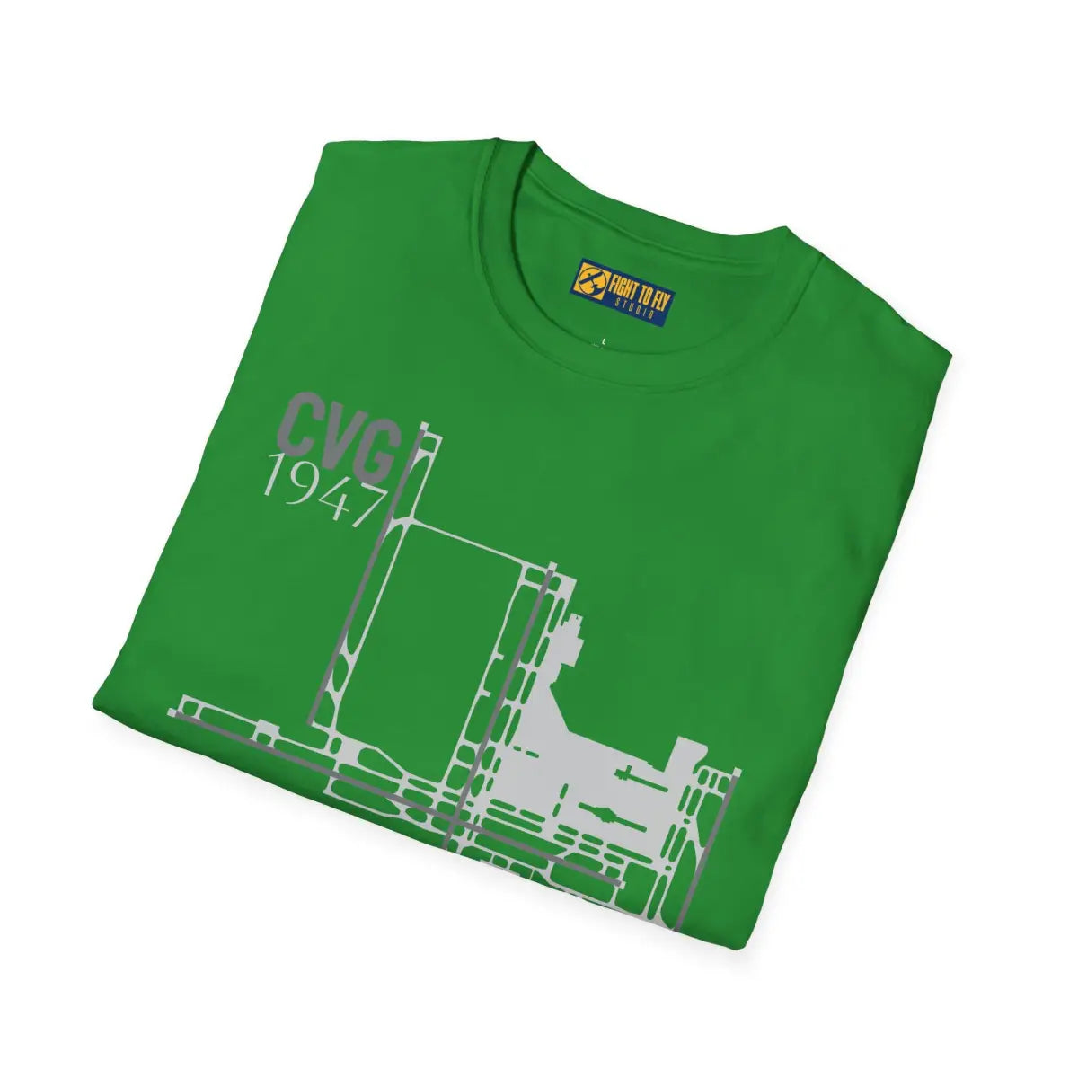 CVG Cincinnati/Northern Kentucky International 1947 - Tee - T-Shirt - Gifts for pilots - Aviation apparel