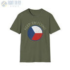 Czechoslovak Air Force Roundel “Keep ’Em Flying” - T-Shirt - Pilot gifts - WWII warbird t-shirt