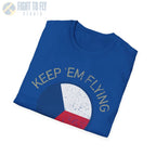 Czechoslovak Air Force Roundel “Keep ’Em Flying” - T-Shirt - Pilot gifts - WWII warbird t-shirt