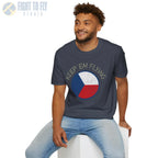 Czechoslovak Air Force Roundel “Keep ’Em Flying” - T-Shirt - Pilot gifts - WWII warbird t-shirt