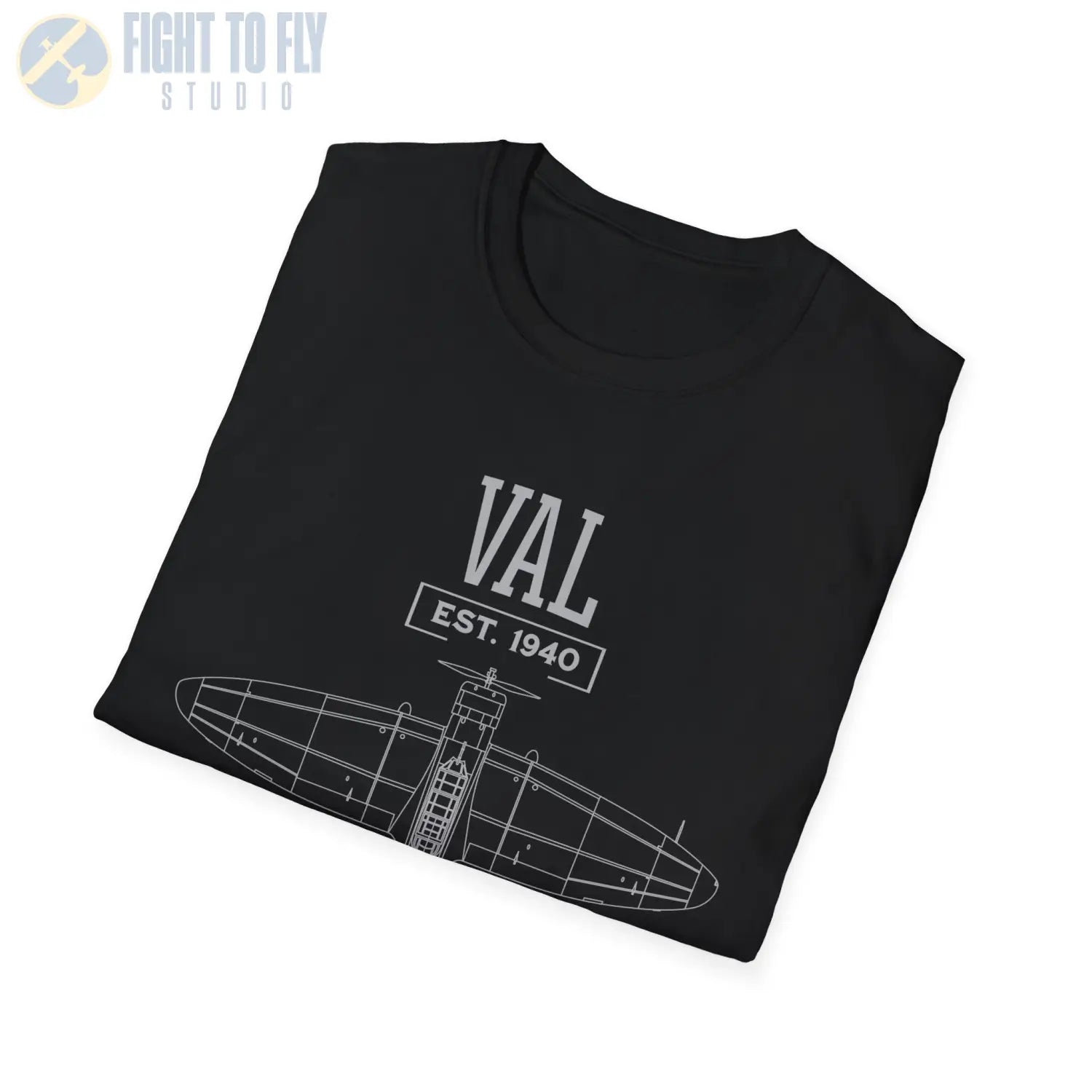 D3A Val Premium - T-Shirt - Pilot gifts - WWII warbird t-shirt