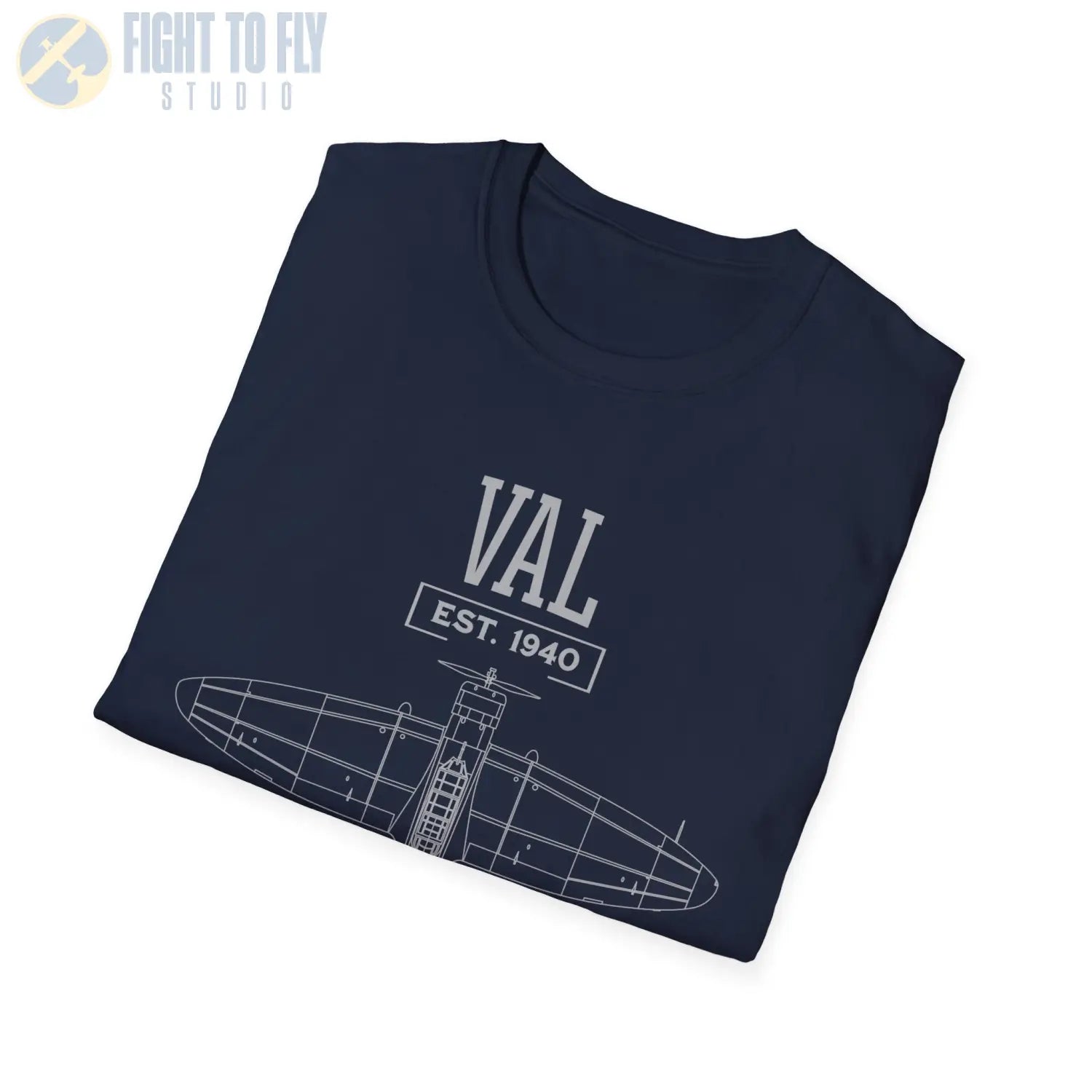 D3A Val Premium - T-Shirt - Pilot gifts - WWII warbird t-shirt