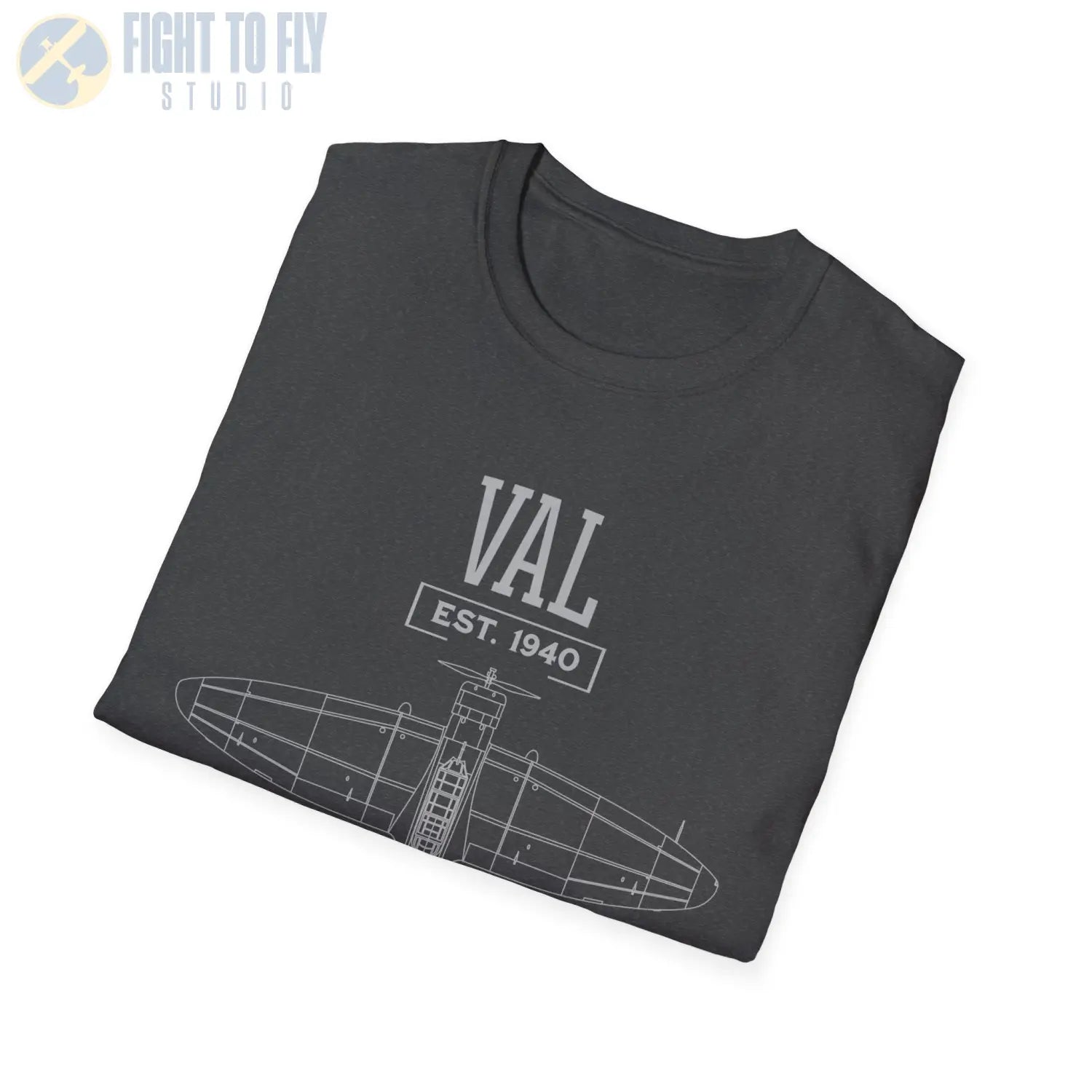 D3A Val Premium - T-Shirt - Pilot gifts - WWII warbird t-shirt