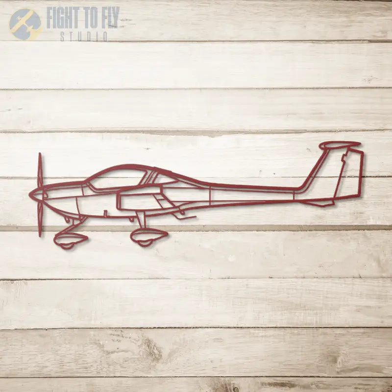 DA-20 Die Cut Metal Wall Art - Sign - Pilot gifts - WWII warbird t-shirt