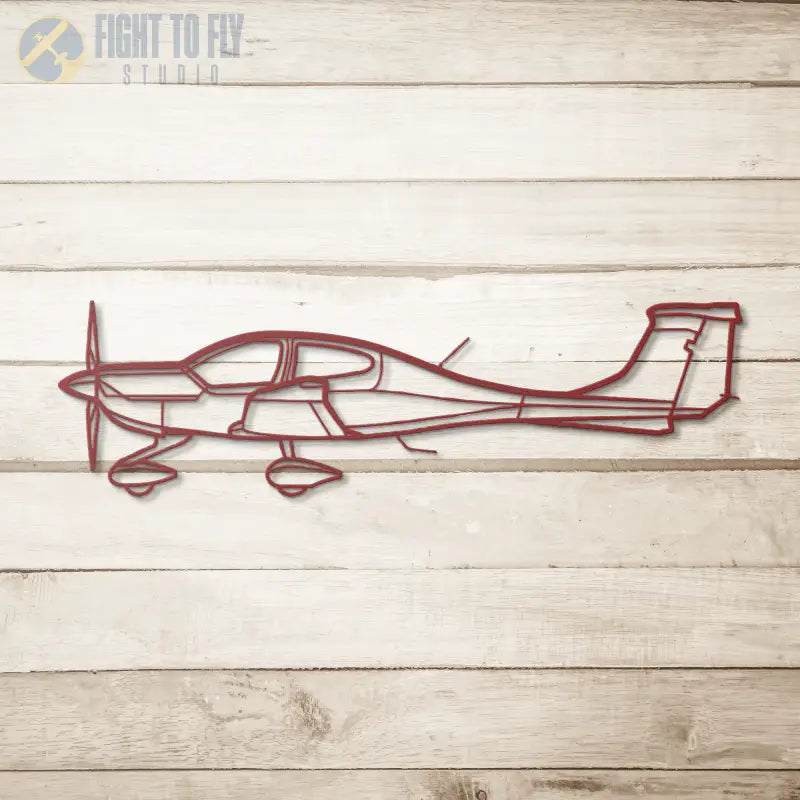 DA-40 Die Cut Metal Wall Art - Sign - Pilot gifts - WWII warbird t-shirt