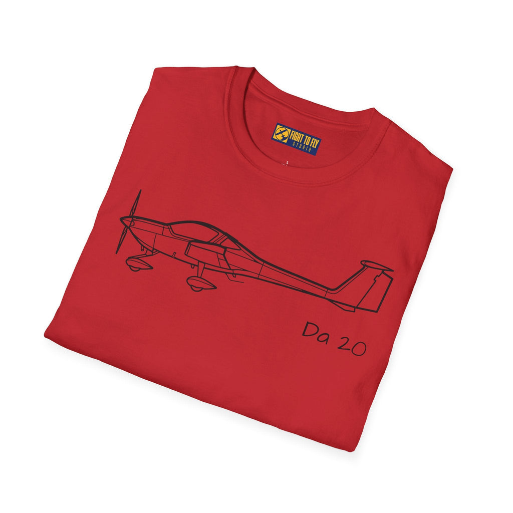 DA20 Katana T-Shirt – Diamond Light Trainer Aircraft Tee - Gifts for pilots - Aviation apparel