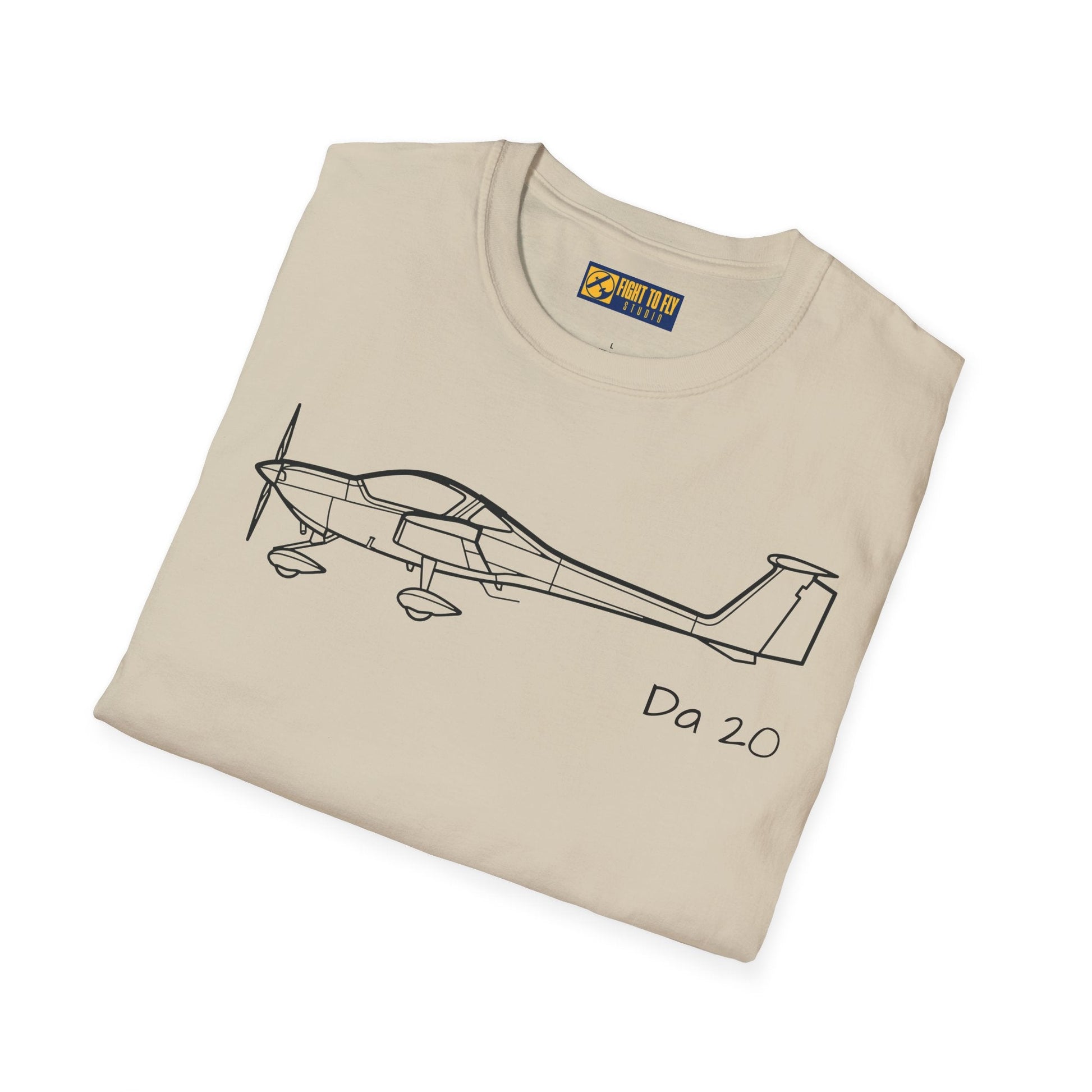 DA20 Katana T-Shirt – Diamond Light Trainer Aircraft Tee - Gifts for pilots - Aviation apparel