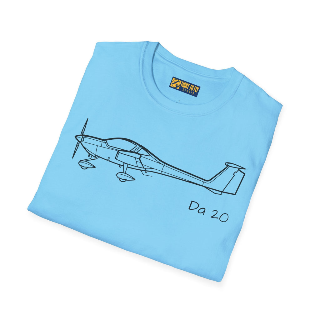DA20 Katana T-Shirt – Diamond Light Trainer Aircraft Tee - Gifts for pilots - Aviation apparel