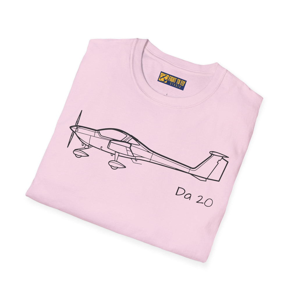 DA20 Katana T-Shirt – Diamond Light Trainer Aircraft Tee - Gifts for pilots - Aviation apparel