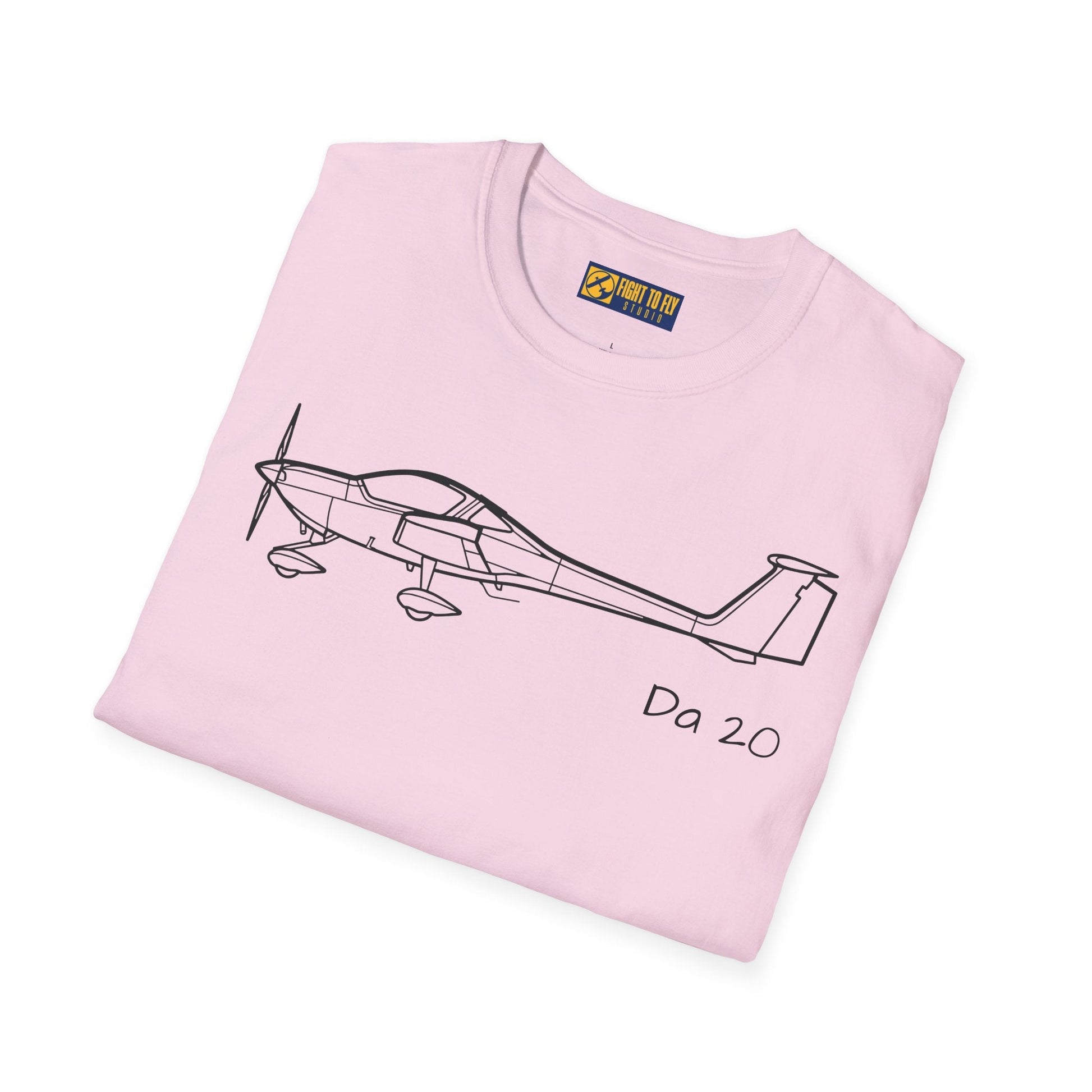 DA20 Katana T-Shirt – Diamond Light Trainer Aircraft Tee - Gifts for pilots - Aviation apparel