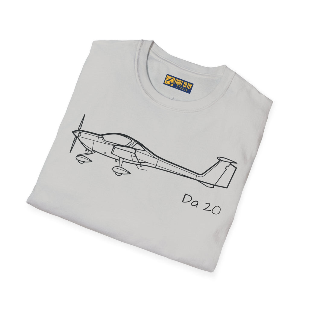 DA20 Katana T-Shirt – Diamond Light Trainer Aircraft Tee - Gifts for pilots - Aviation apparel