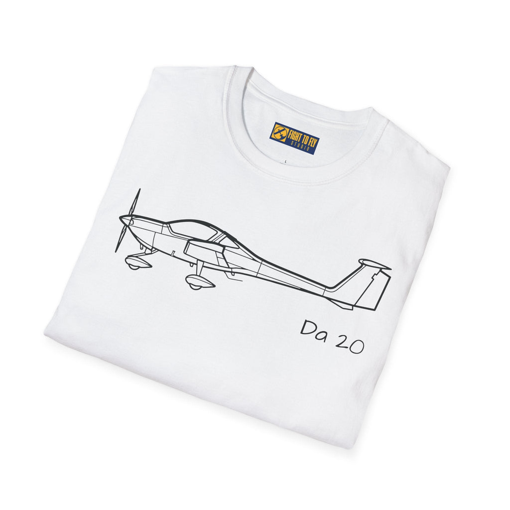 DA20 Katana T-Shirt – Diamond Light Trainer Aircraft Tee - Gifts for pilots - Aviation apparel