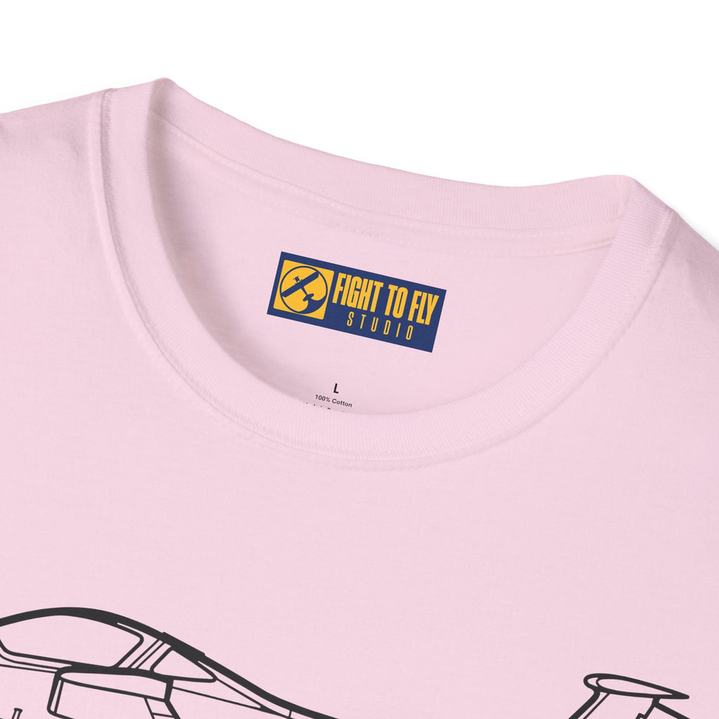 DA20 Katana T-Shirt – Diamond Light Trainer Aircraft Tee - Gifts for pilots - Aviation apparel