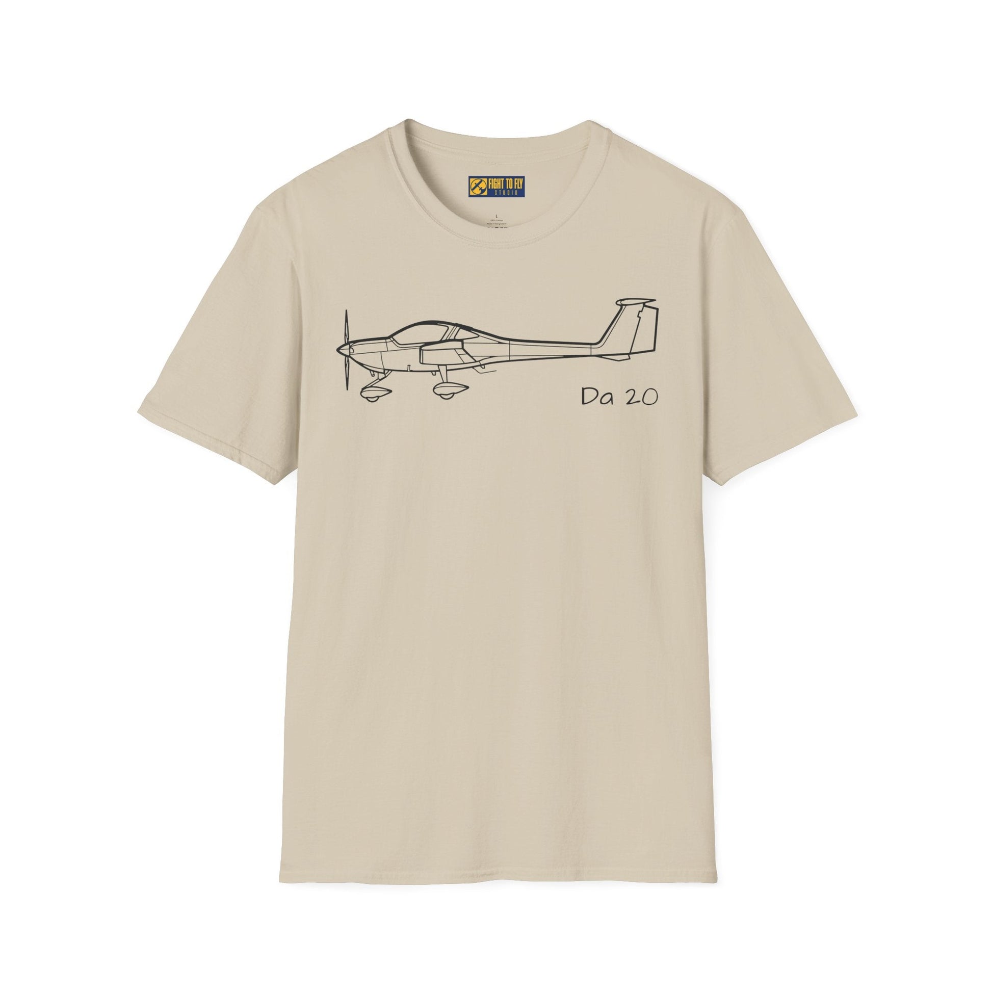 DA20 Katana T-Shirt – Diamond Light Trainer Aircraft Tee - Gifts for pilots - Aviation apparel
