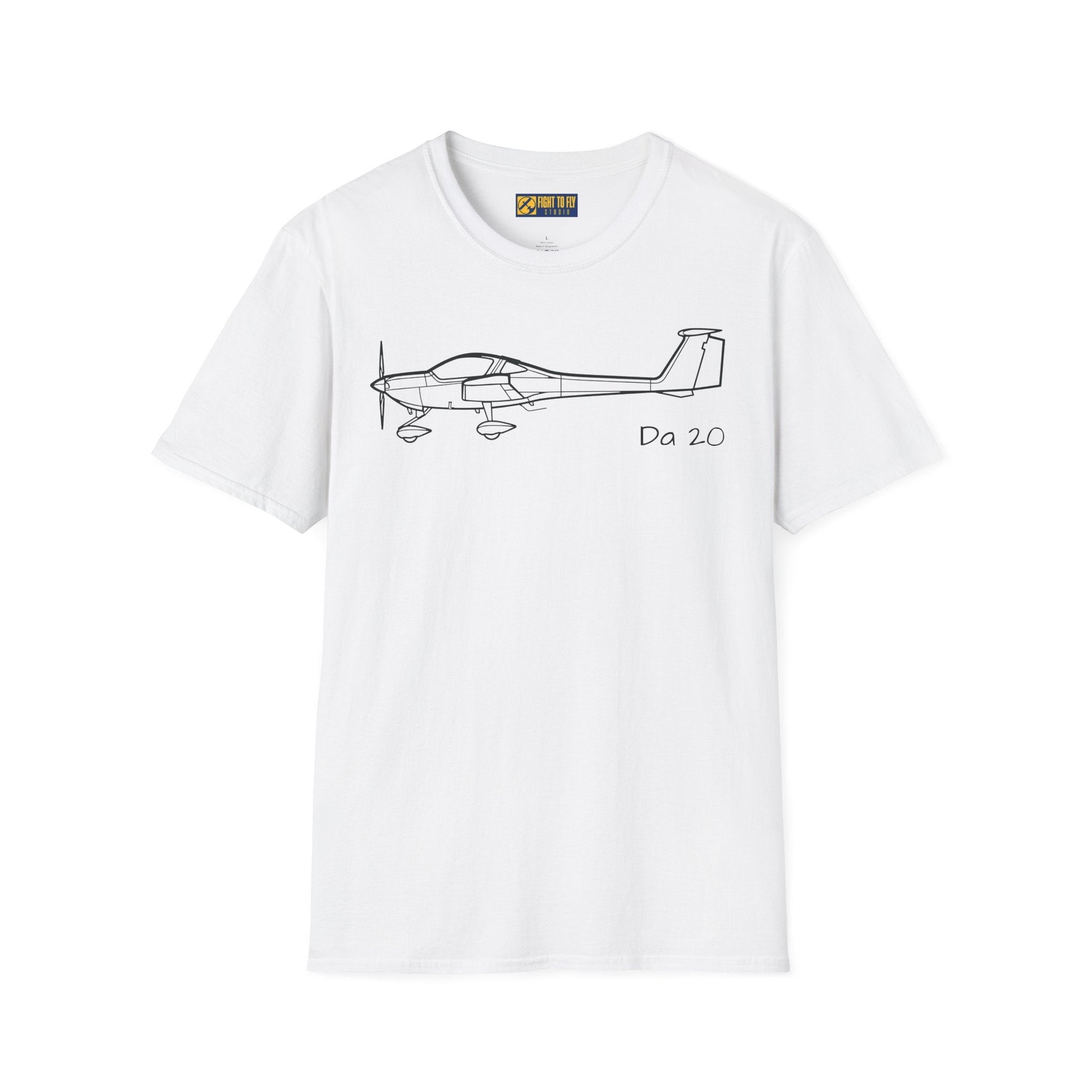 DA20 Katana T-Shirt – Diamond Light Trainer Aircraft Tee - Gifts for pilots - Aviation apparel
