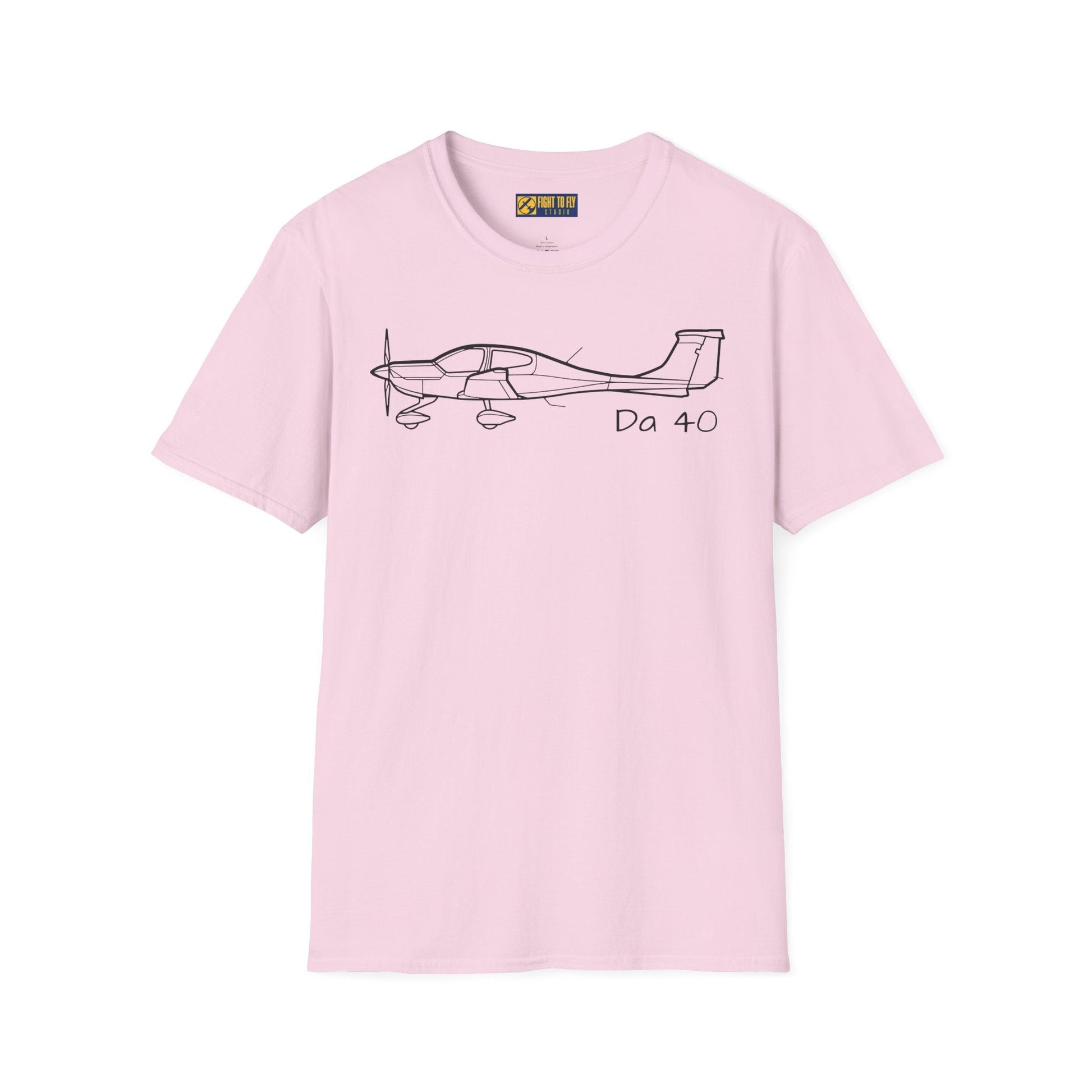 DA40 T-Shirt – Diamond Four-Seat Composite Aircraft Tee - Gifts for pilots - Aviation apparel