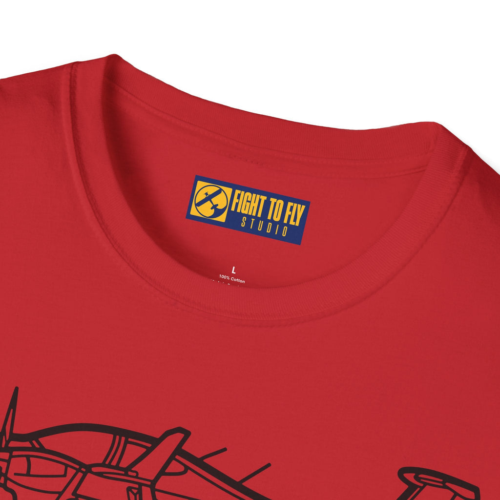 DA42 Twin Star T-Shirt – Modern Diamond Twin-Engine Plane Tee - Gifts for pilots - Aviation apparel