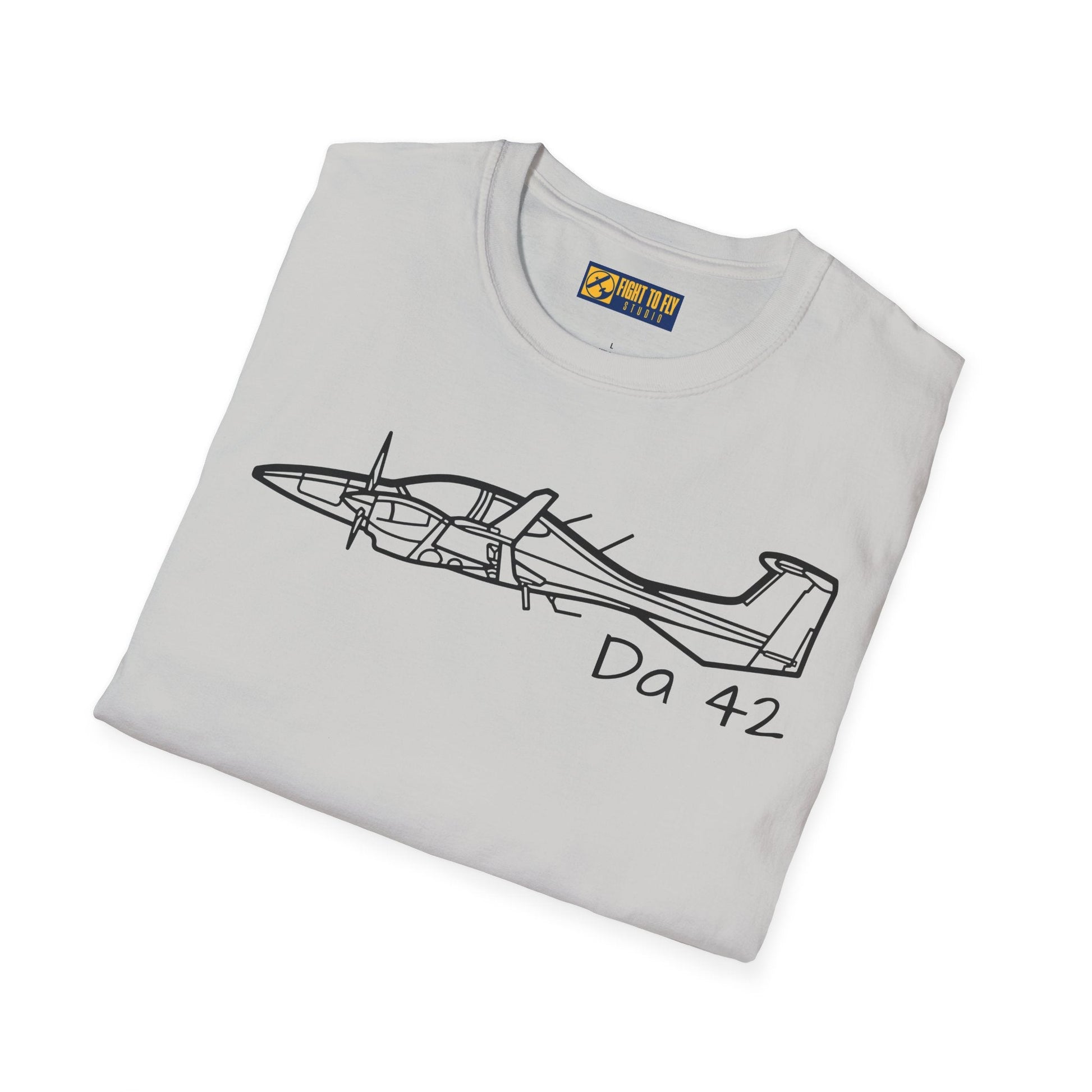 DA42 Twin Star T-Shirt – Modern Diamond Twin-Engine Plane Tee - Gifts for pilots - Aviation apparel