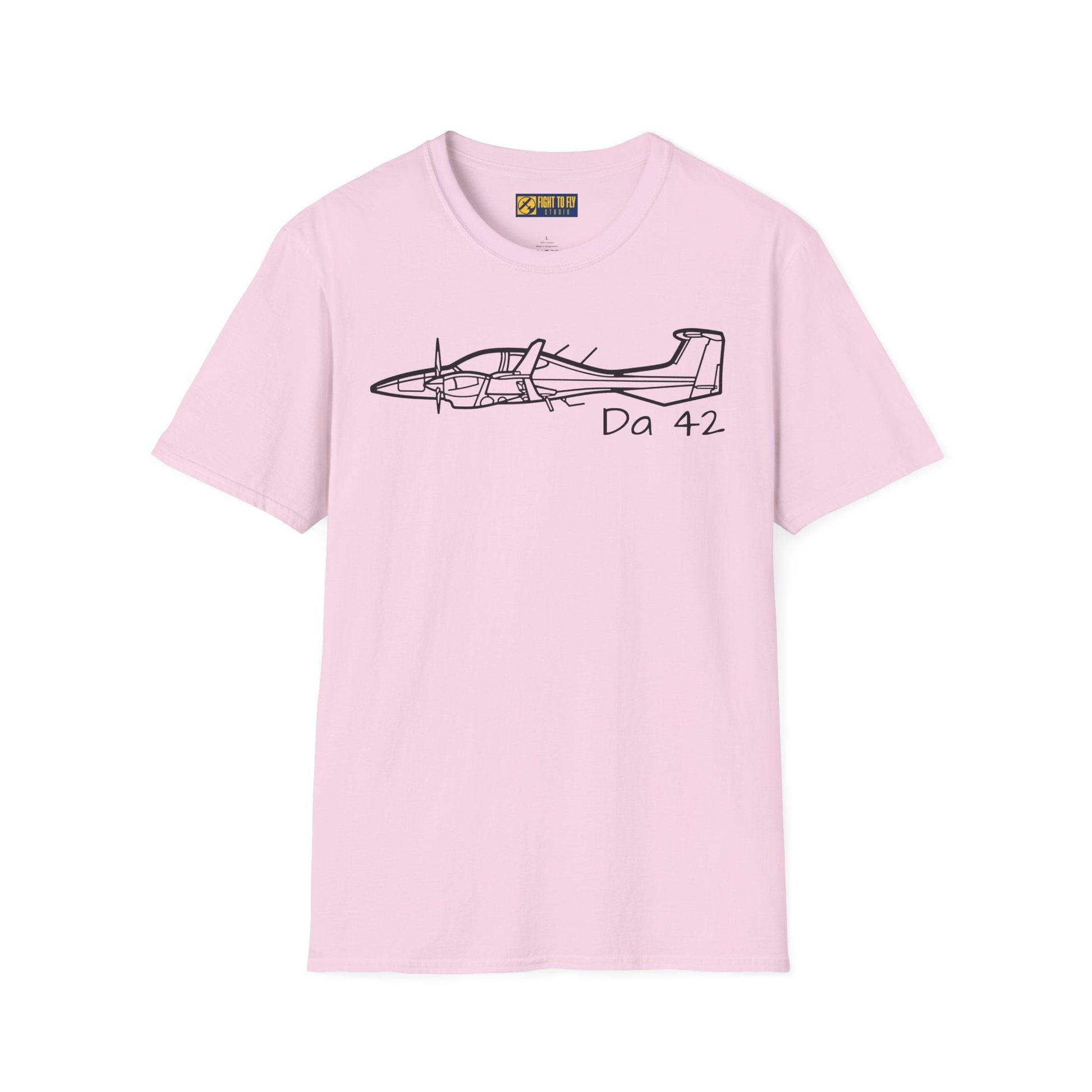 DA42 Twin Star T-Shirt – Modern Diamond Twin-Engine Plane Tee - Gifts for pilots - Aviation apparel