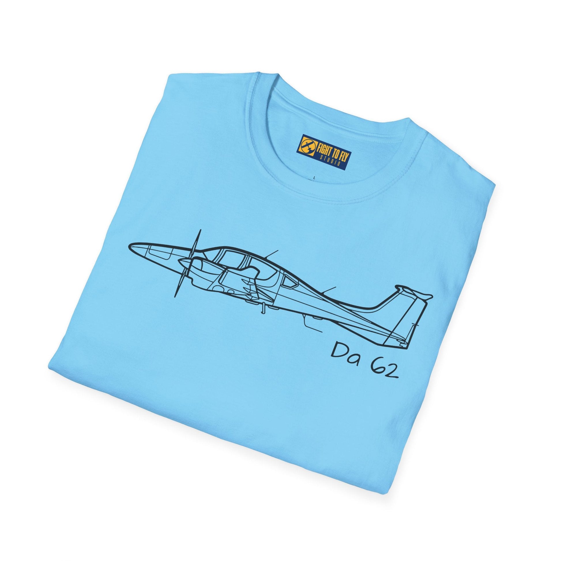 DA62 Twin Engine T-Shirt – Diamond Modern Aircraft Tee - Gifts for pilots - Aviation apparel