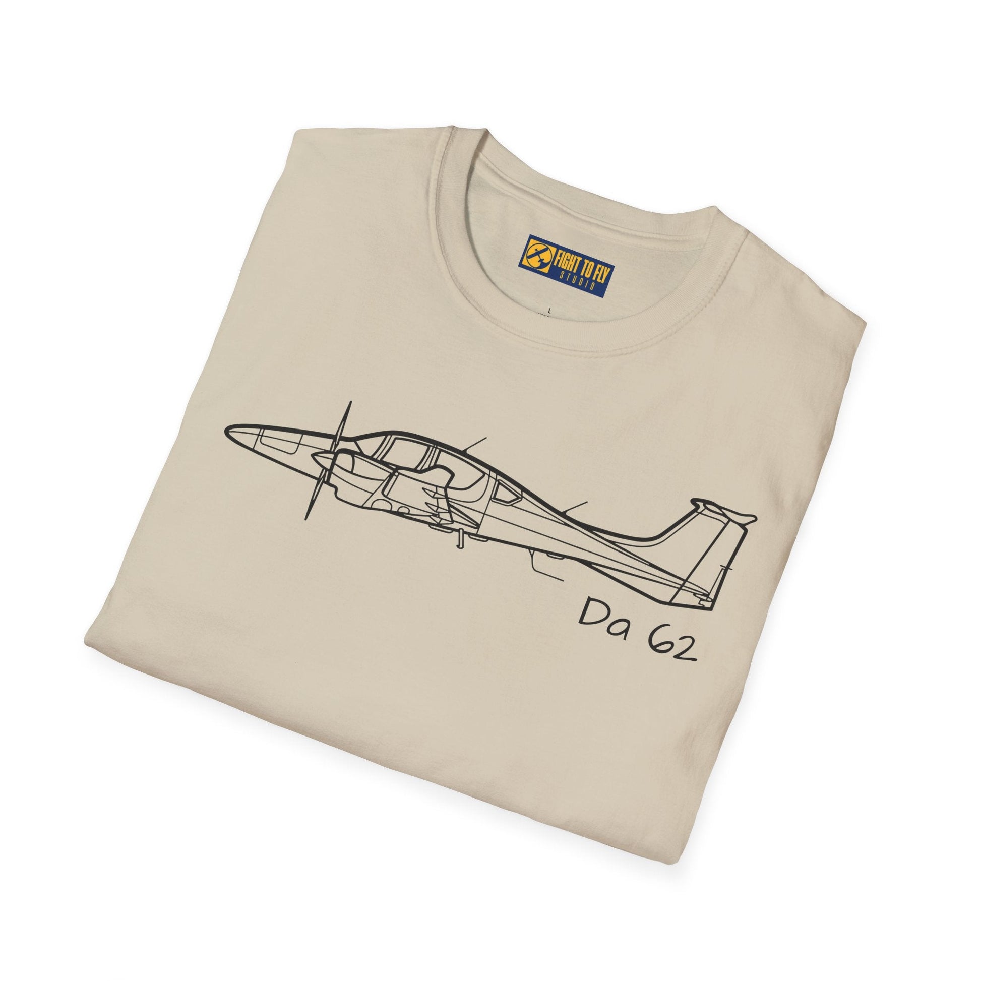 DA62 Twin Engine T-Shirt – Diamond Modern Aircraft Tee - Gifts for pilots - Aviation apparel