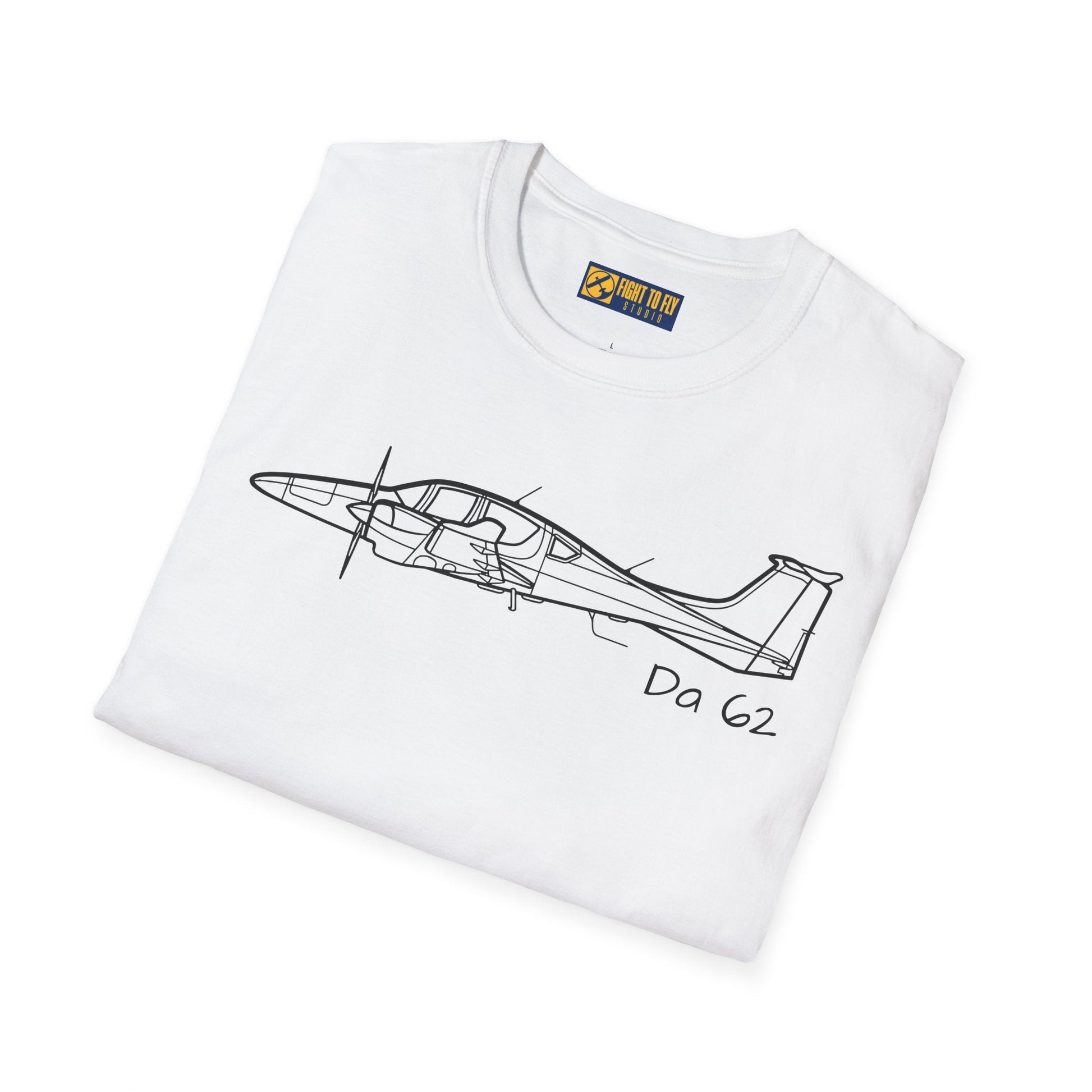 DA62 Twin Engine T-Shirt – Diamond Modern Aircraft Tee - Gifts for pilots - Aviation apparel