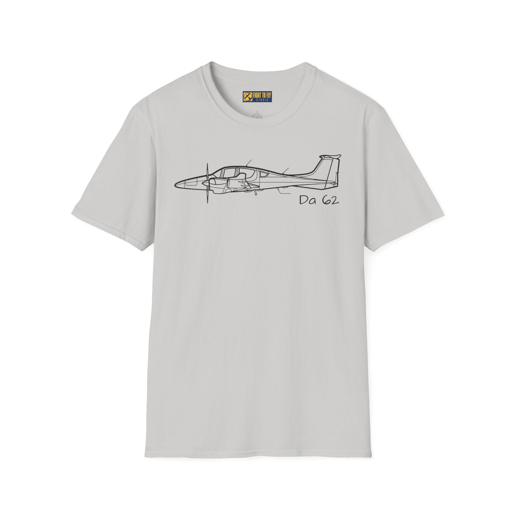 DA62 Twin Engine T-Shirt – Diamond Modern Aircraft Tee - Gifts for pilots - Aviation apparel
