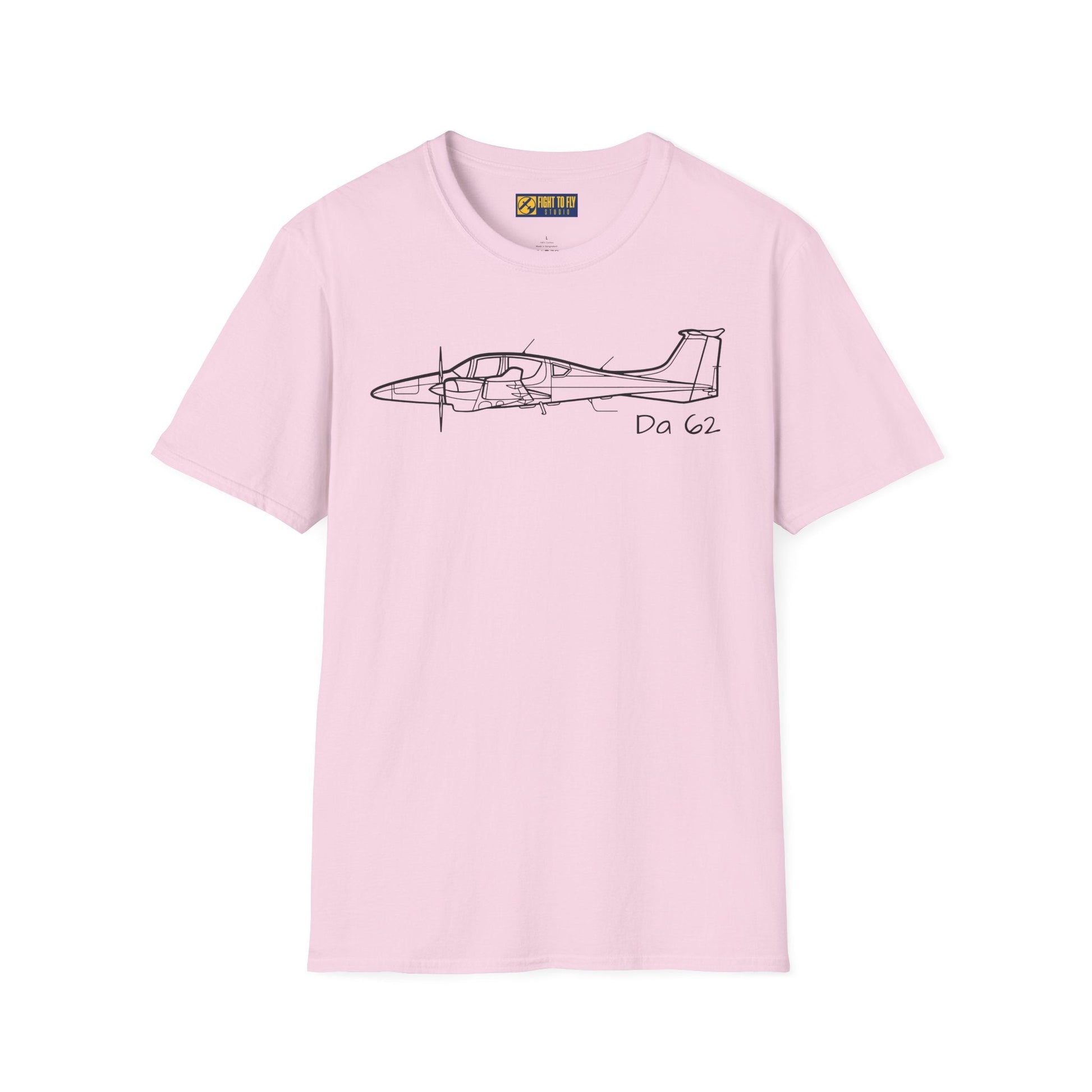 DA62 Twin Engine T-Shirt – Diamond Modern Aircraft Tee - Gifts for pilots - Aviation apparel