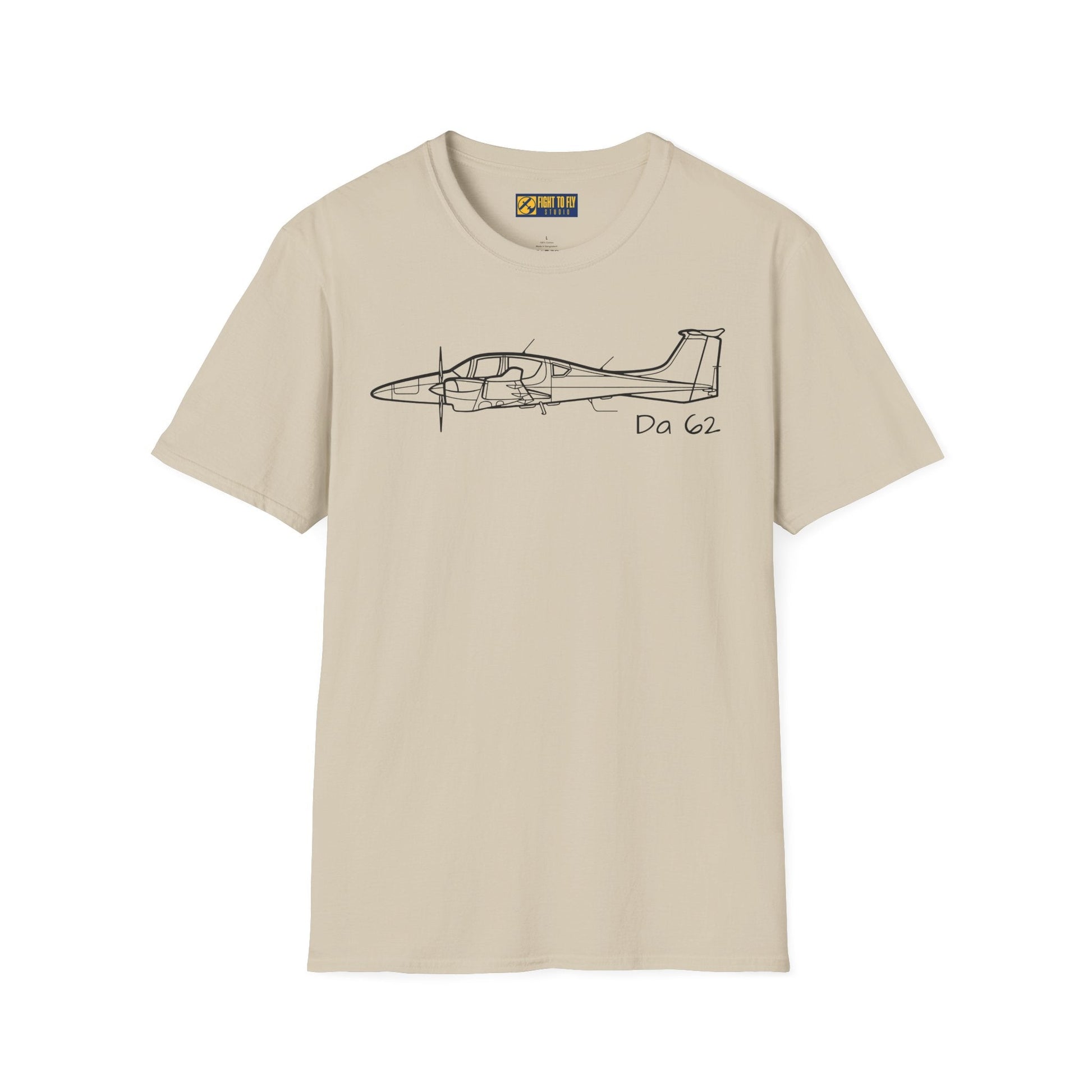 DA62 Twin Engine T-Shirt – Diamond Modern Aircraft Tee - Gifts for pilots - Aviation apparel
