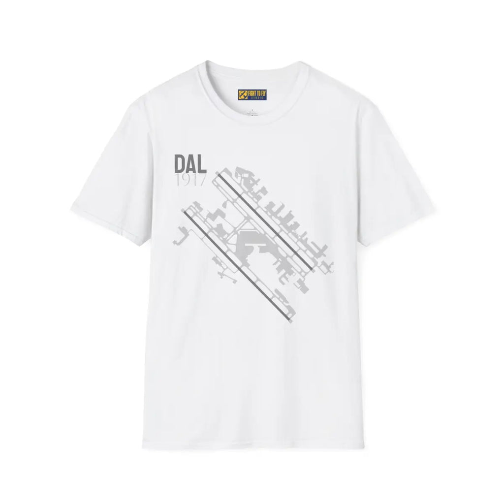 DAL Dallas Love Field - 1917 - Tee - T-Shirt - Pilot gifts - WWII warbird t-shirt
