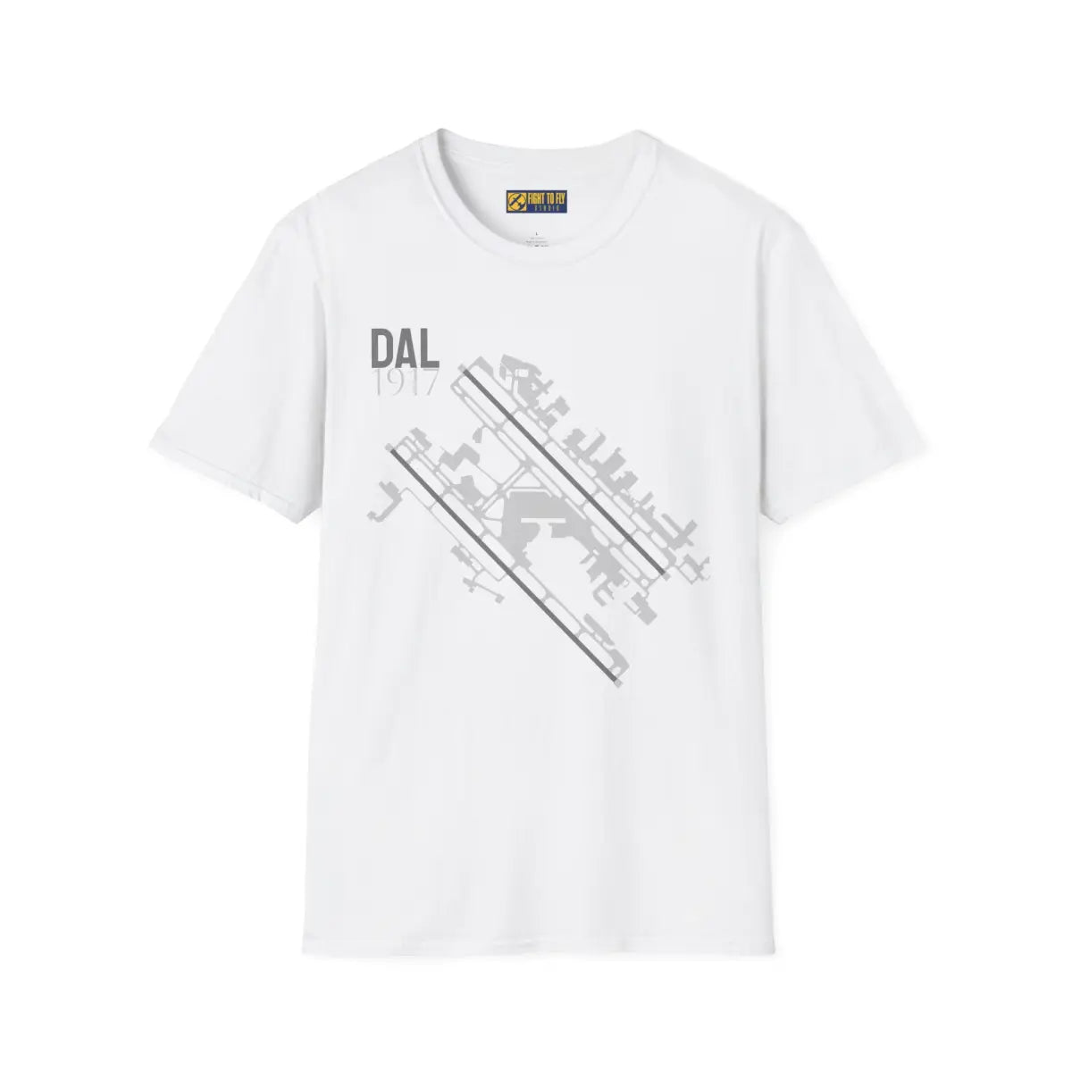 DAL Dallas Love Field - 1917 - Tee - T-Shirt - Pilot gifts - WWII warbird t-shirt