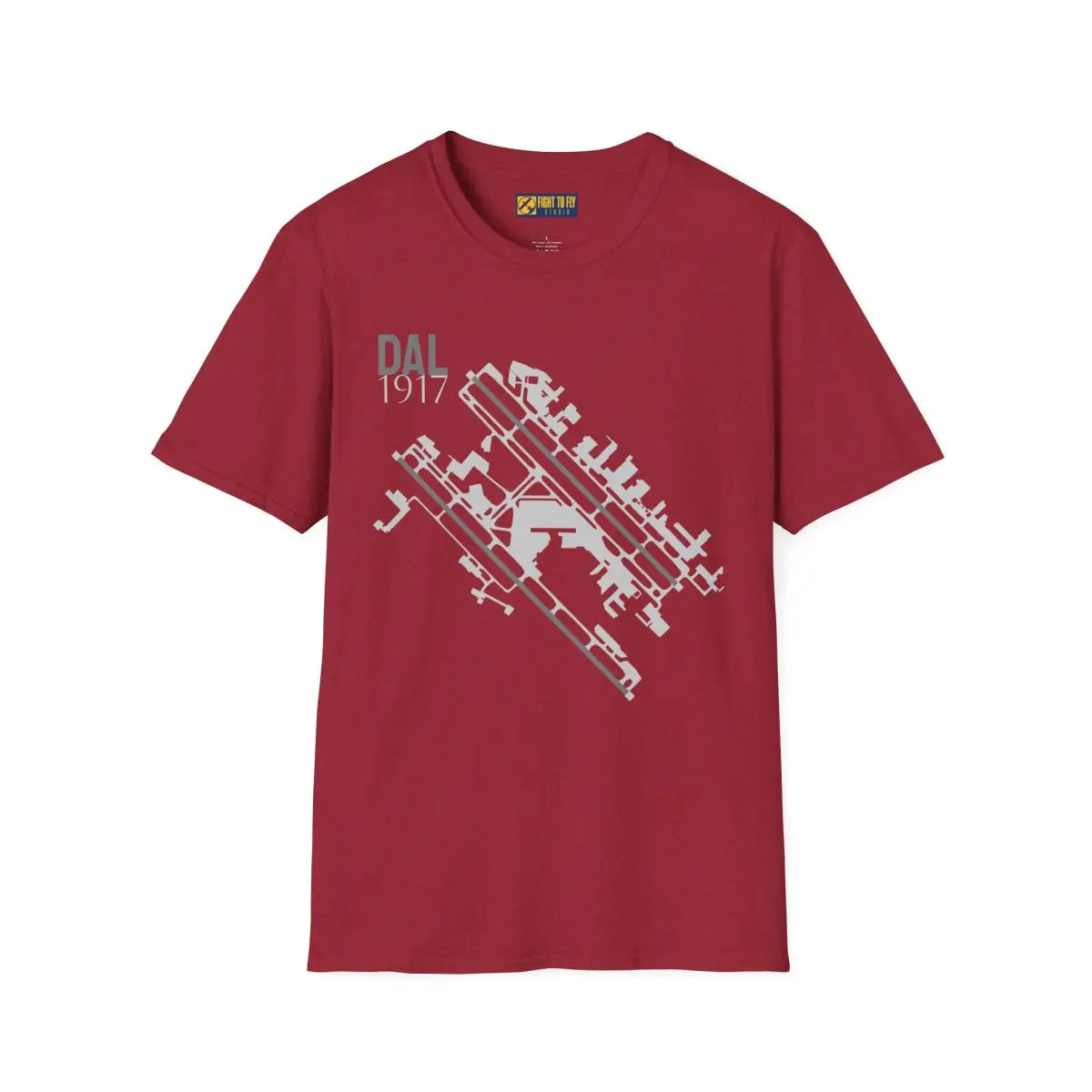 DAL Dallas Love Field - 1917 - Tee - T-Shirt - Pilot gifts - WWII warbird t-shirt