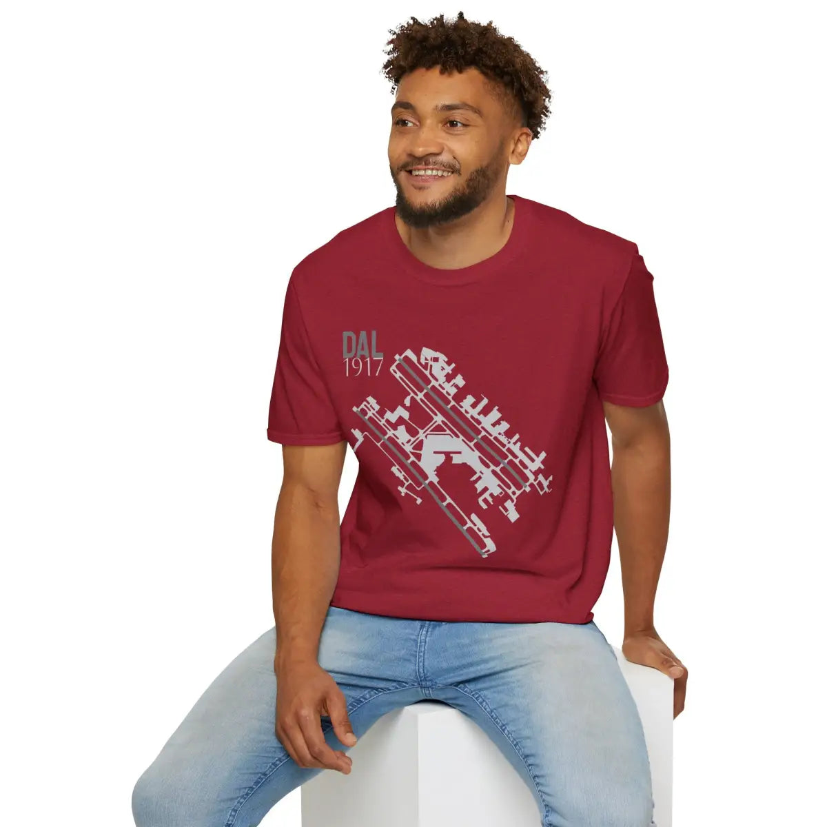 DAL Dallas Love Field - 1917 - Tee - T-Shirt - Gifts for pilots - Aviation apparel