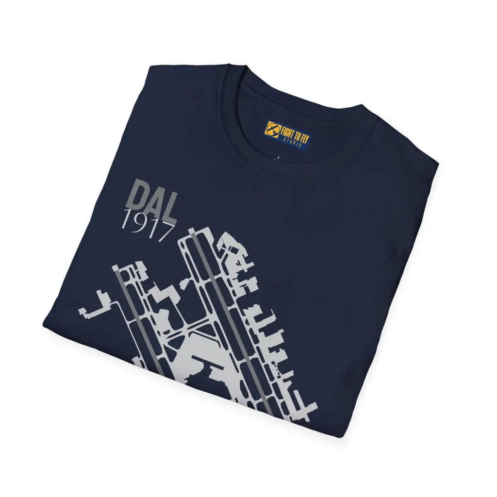 DAL Dallas Love Field - 1917 - Tee - T-Shirt - Gifts for pilots - Aviation apparel
