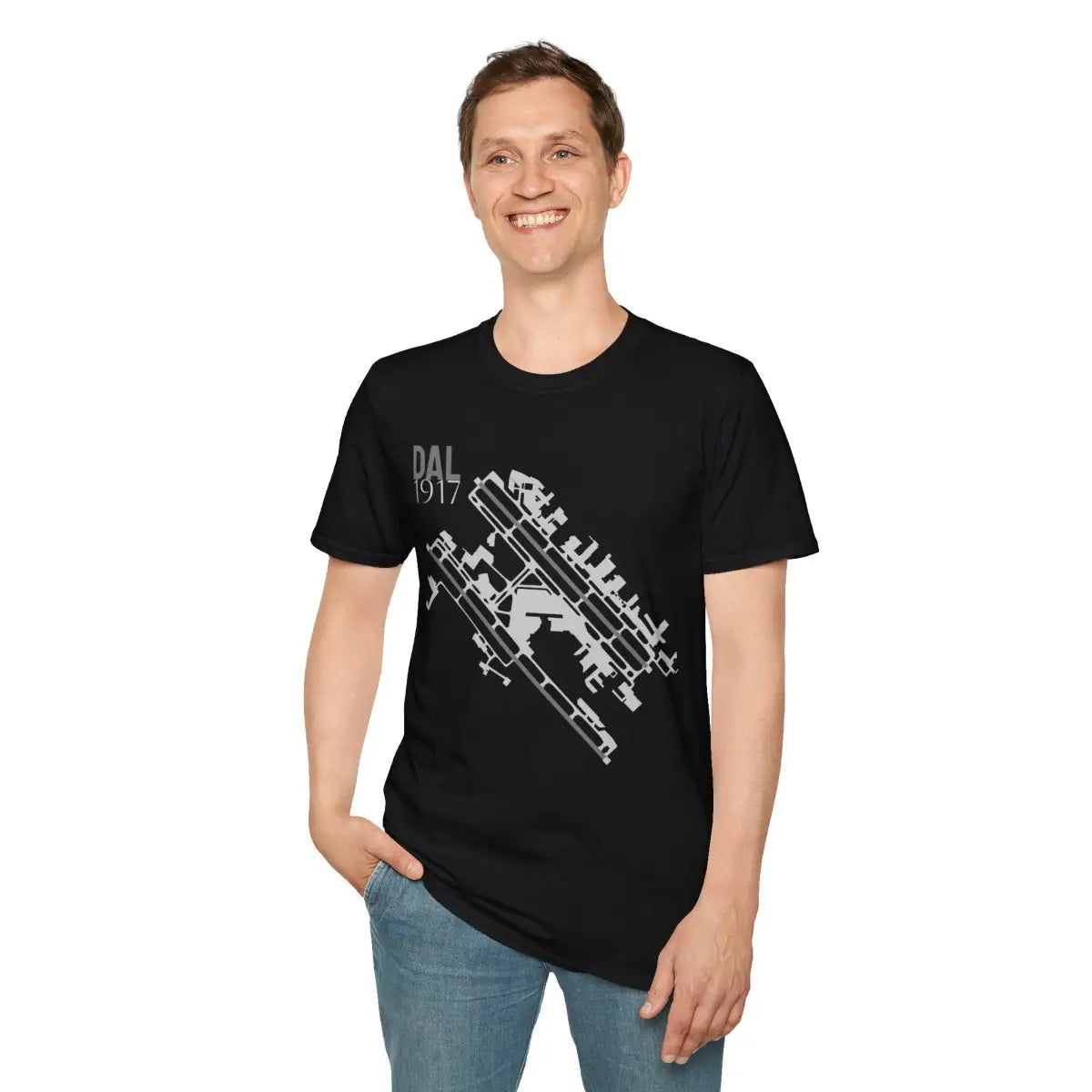 DAL Dallas Love Field - 1917 - Tee - T-Shirt - Gifts for pilots - Aviation apparel