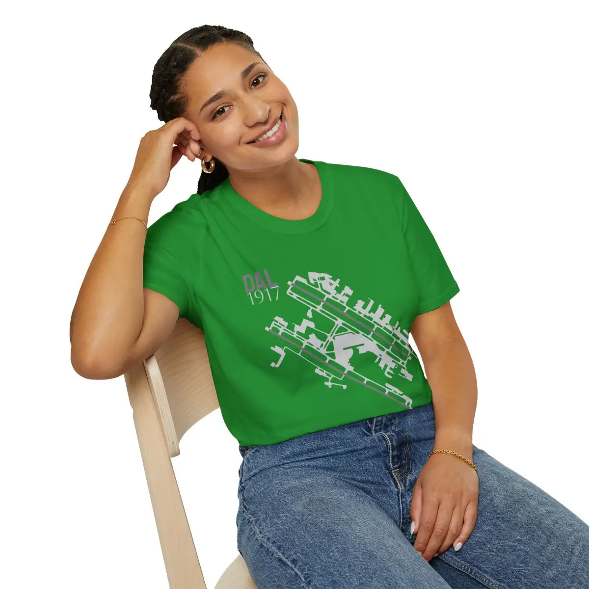 DAL Dallas Love Field - 1917 - Tee - T-Shirt - Gifts for pilots - Aviation apparel