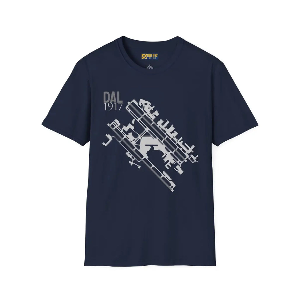 DAL Dallas Love Field - 1917 - Tee - T-Shirt - Gifts for pilots - Aviation apparel