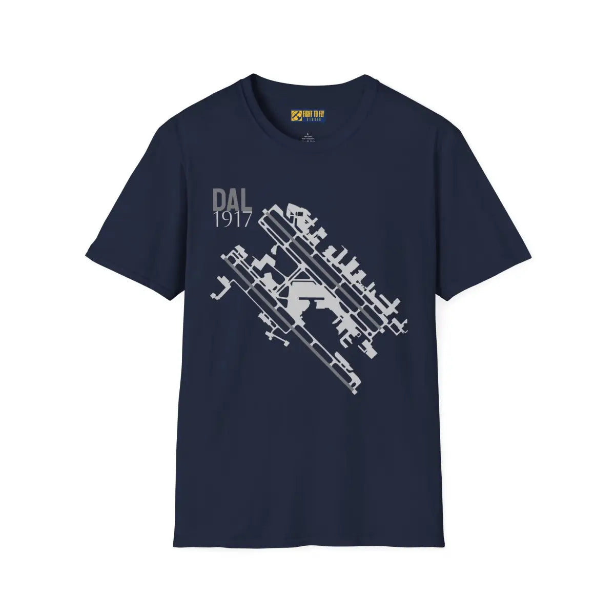 DAL Dallas Love Field - 1917 - Tee - T-Shirt - Pilot gifts - WWII warbird t-shirt