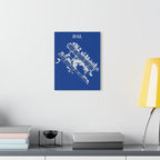 DAL - Dallas Love Field Acrylic Prints - Home Decor - Pilot gifts - WWII warbird t-shirt
