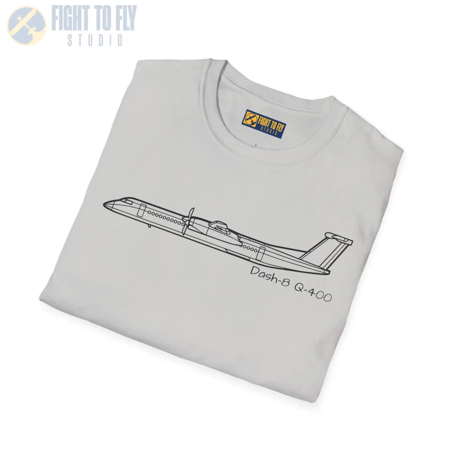 Dash-8 Q400 T-Shirt - Pilot gifts - WWII warbird t-shirt