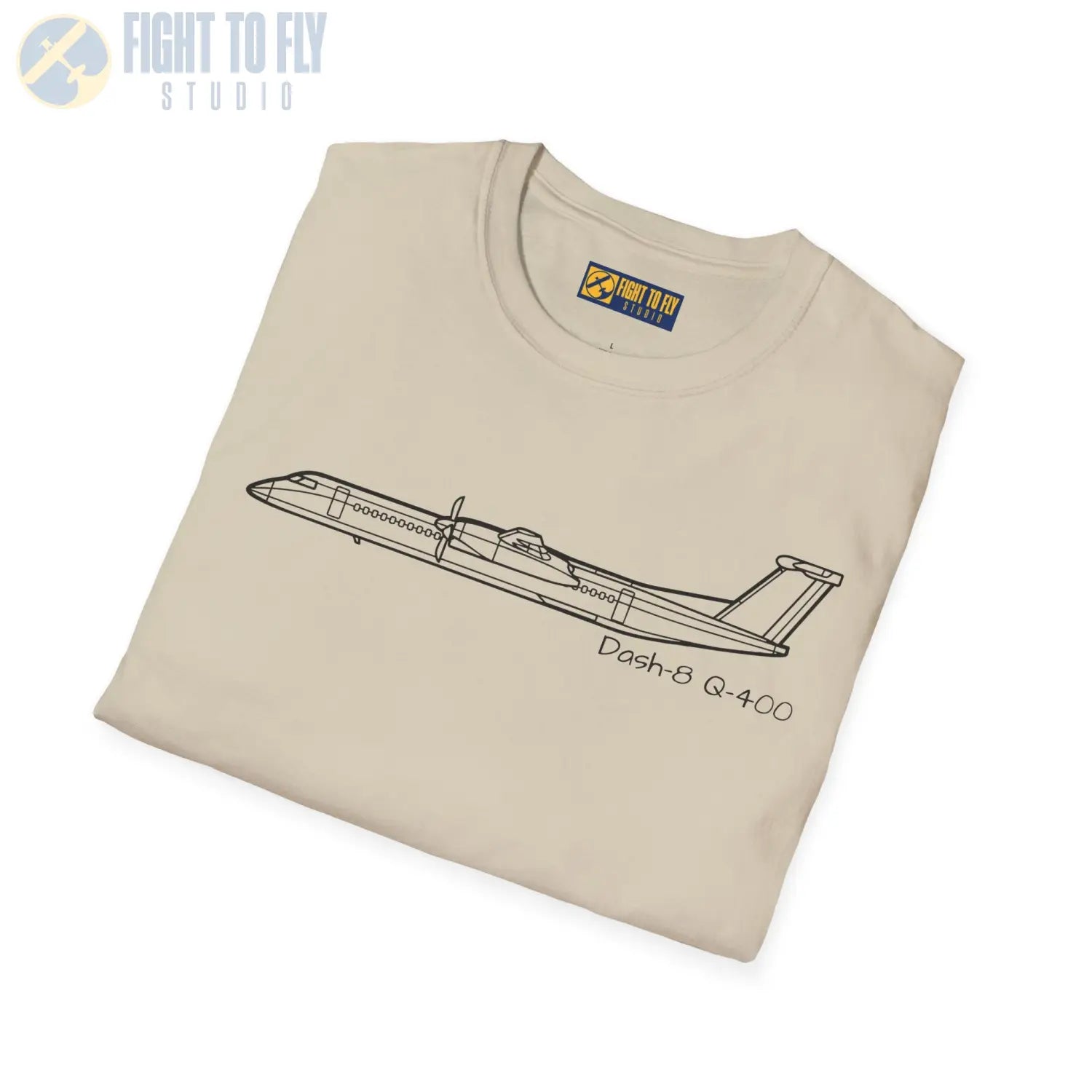 Dash-8 Q400 T-Shirt - Pilot gifts - WWII warbird t-shirt