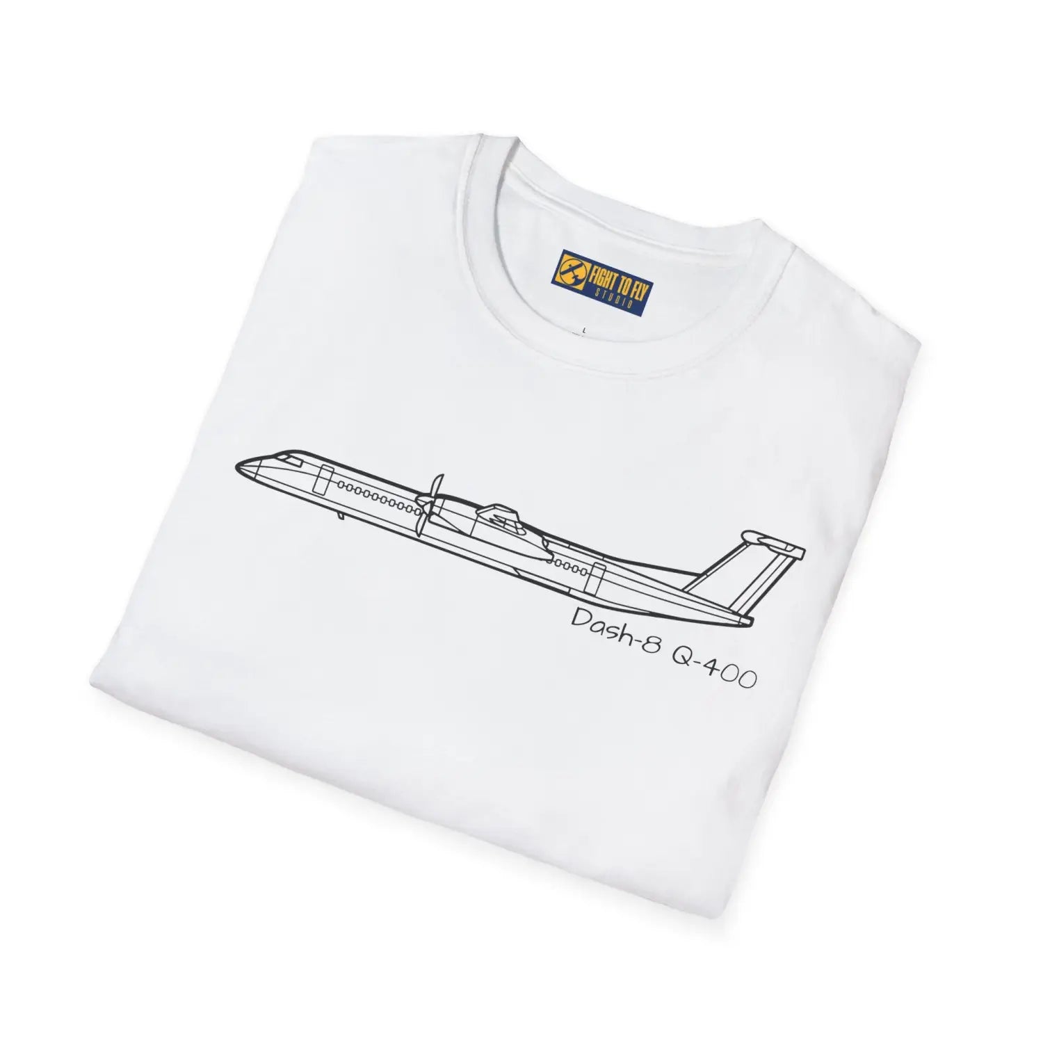 Dash-8 Q400 T-Shirt - Pilot gifts - WWII warbird t-shirt