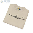 DC-3 Front View T-Shirt - Pilot gifts - WWII warbird t-shirt