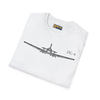 DC-3 Front View T-Shirt - Pilot gifts - WWII warbird t-shirt