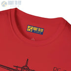 DC-3 Front View T-Shirt - Pilot gifts - WWII warbird t-shirt
