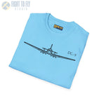 DC-3 Front View T-Shirt - Pilot gifts - WWII warbird t-shirt
