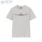DC-3 Front View T-Shirt - Pilot gifts - WWII warbird t-shirt
