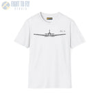 DC-3 Front View T-Shirt - Pilot gifts - WWII warbird t-shirt